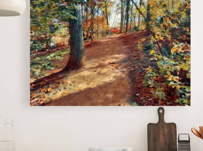 Path To Manor House Reproduction