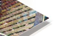 The Pixel Bench HD Metal print