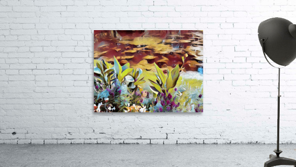 A Garden Pond Wall Preview