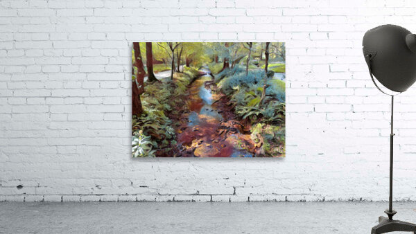 Looking Down Stream Wall Preview