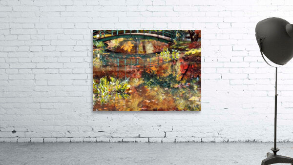 Bridge Over The Pond Wall Preview