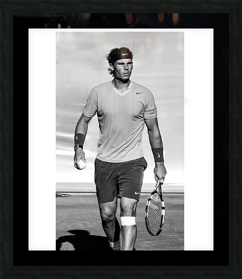 rafael nadal Picture Frame print
