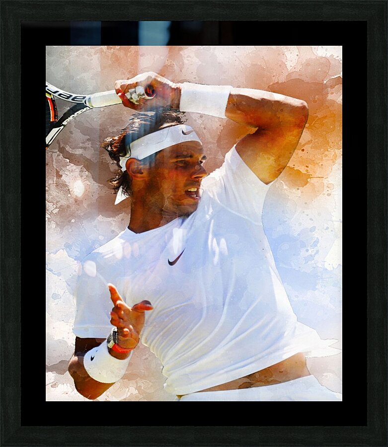 rafael nadal Picture Frame print