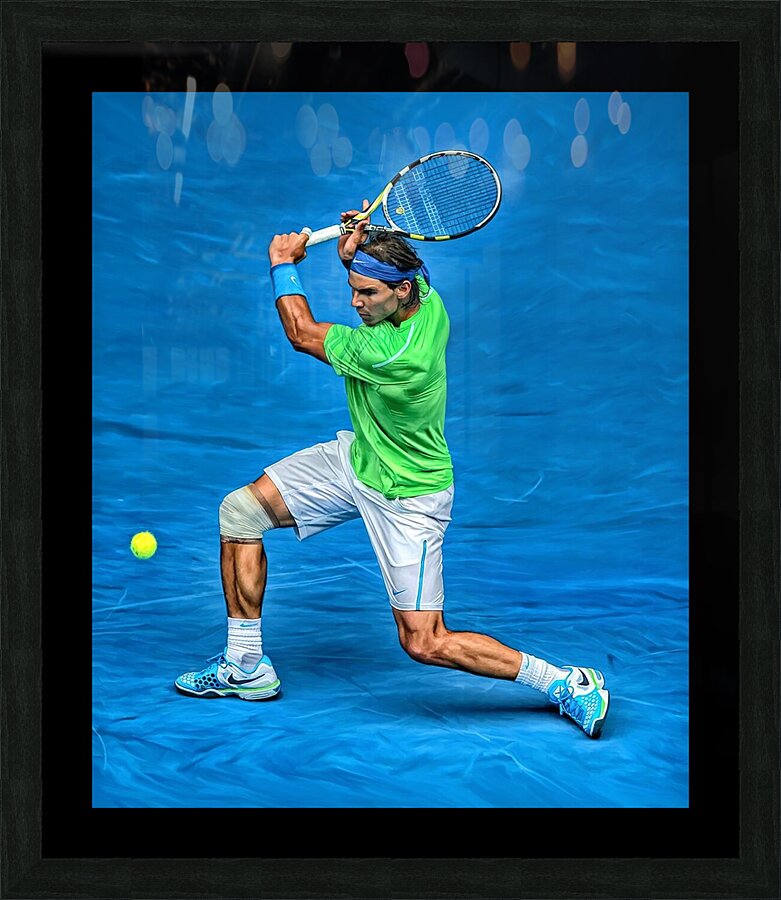 rafael nadal Picture Frame print