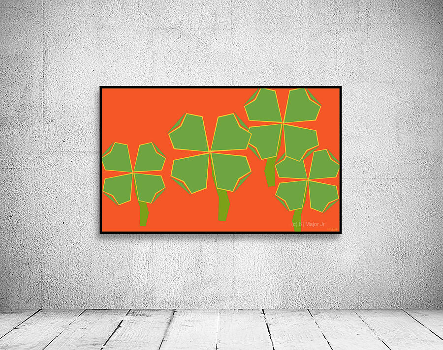 4 leaf clover Wall Preview