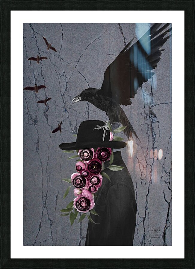Hat 24 x 36 base Picture Frame print