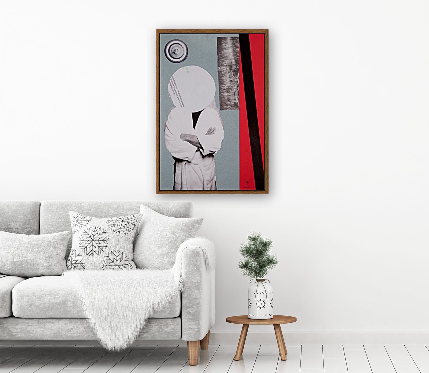 Alone 24 x 36 base Reproduction