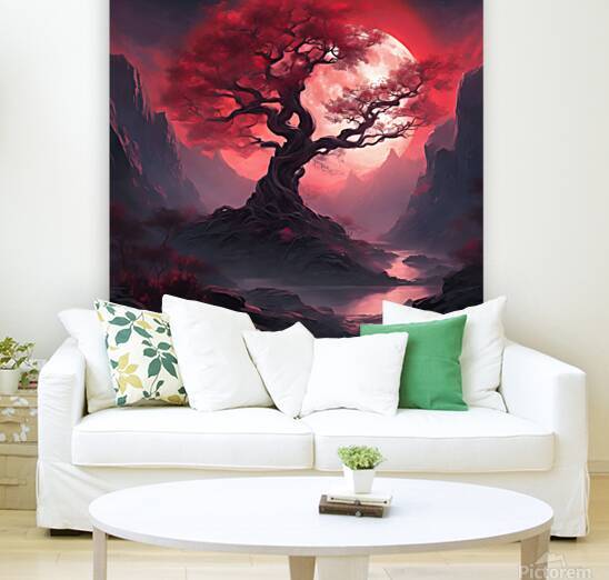  the ethereal beauty of a mystical landscape und by Mohamed shaben