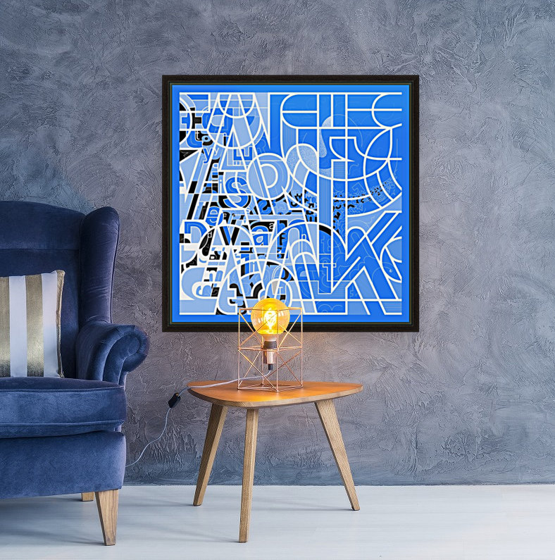 Type Is Deviant - Typography Art Print Reproduction