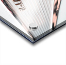 White Bel Air Tail Fin Acrylic print