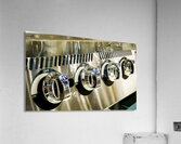 Polished Steel Range Acrylic Print