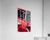 red dash Acrylic Print