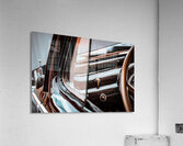 Lincoln Dash Textures Acrylic Print