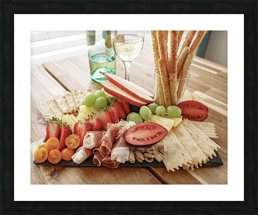 Snack platter Picture Frame print