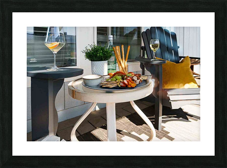 Summer snacking Picture Frame print