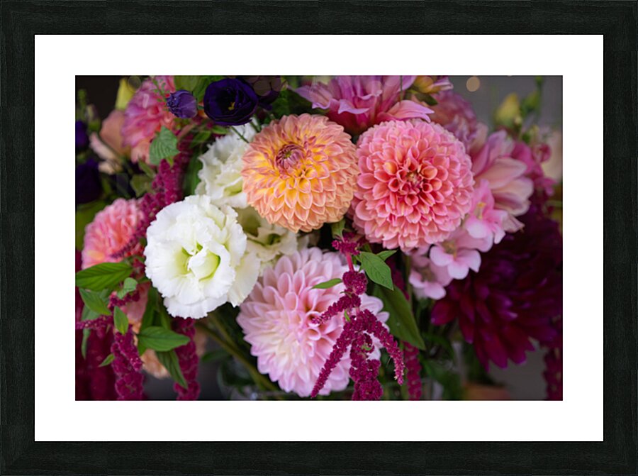 Summer Flowers Picture Frame print