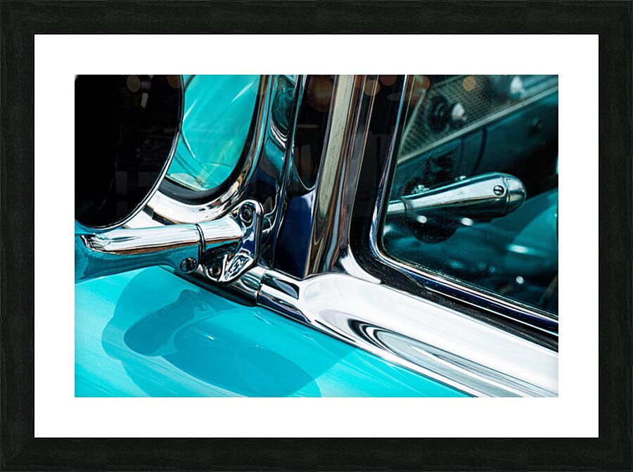 Chrome Picture Frame print