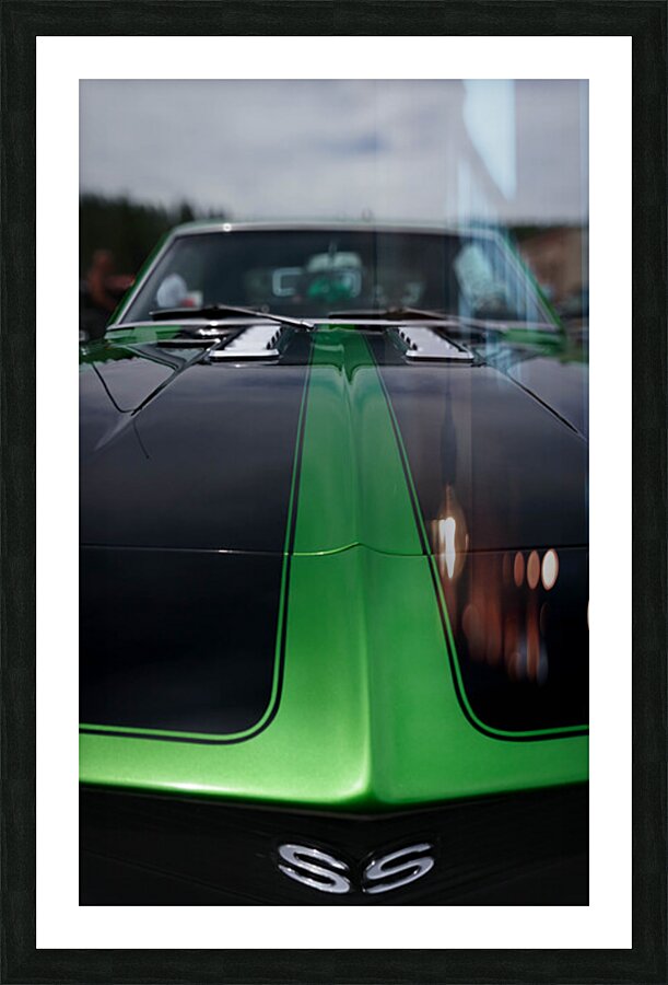 Green Machine Picture Frame print