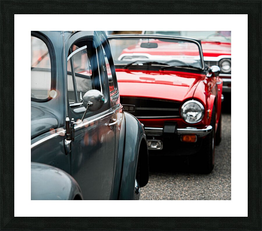 Parked Picture Frame print
