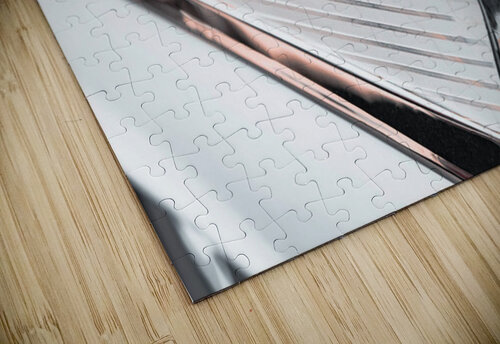 White Bel Air Tail Fin Constance Ross Photography puzzle