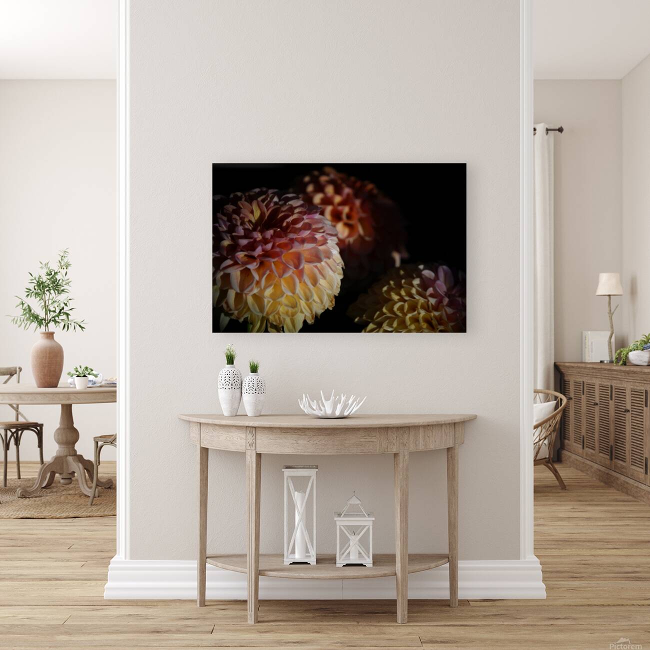 Rainbow Petals  Reproduction