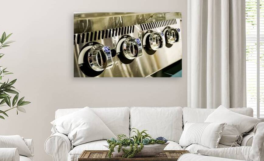 Polished Steel Range by Constance Ross Photography