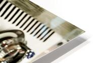 Polished Steel Range HD Metal print