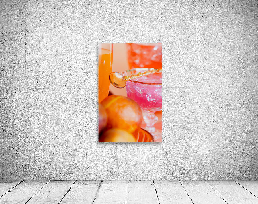Pink Drinks Wall Preview