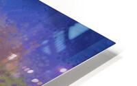 Blue Light Trees HD Metal print