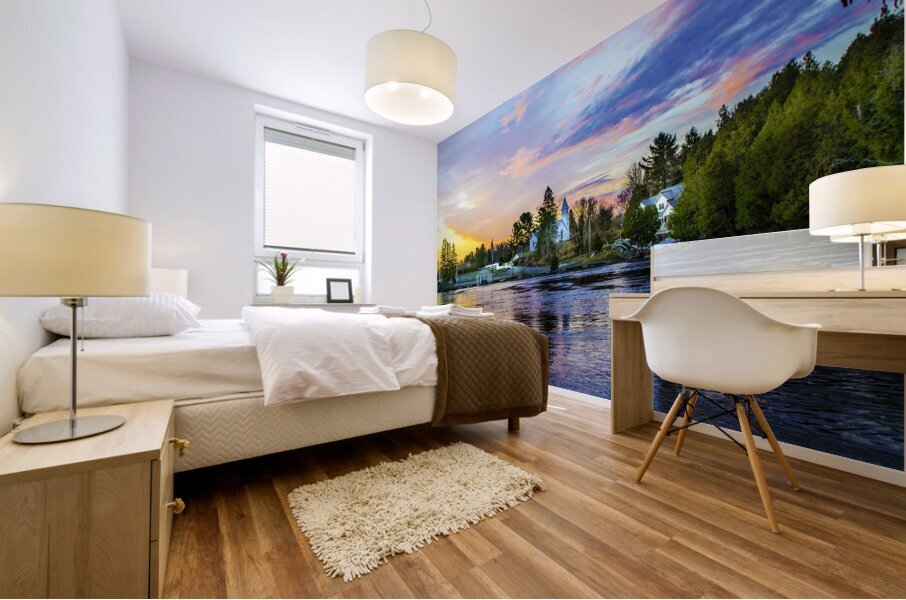 river 2020 Mural print