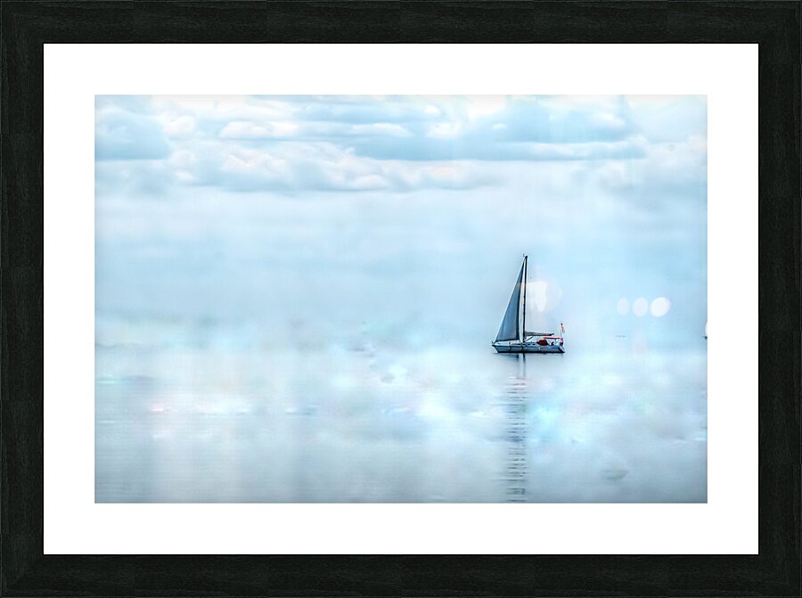 Sail Boat - Nipissing Impression et Cadre photo