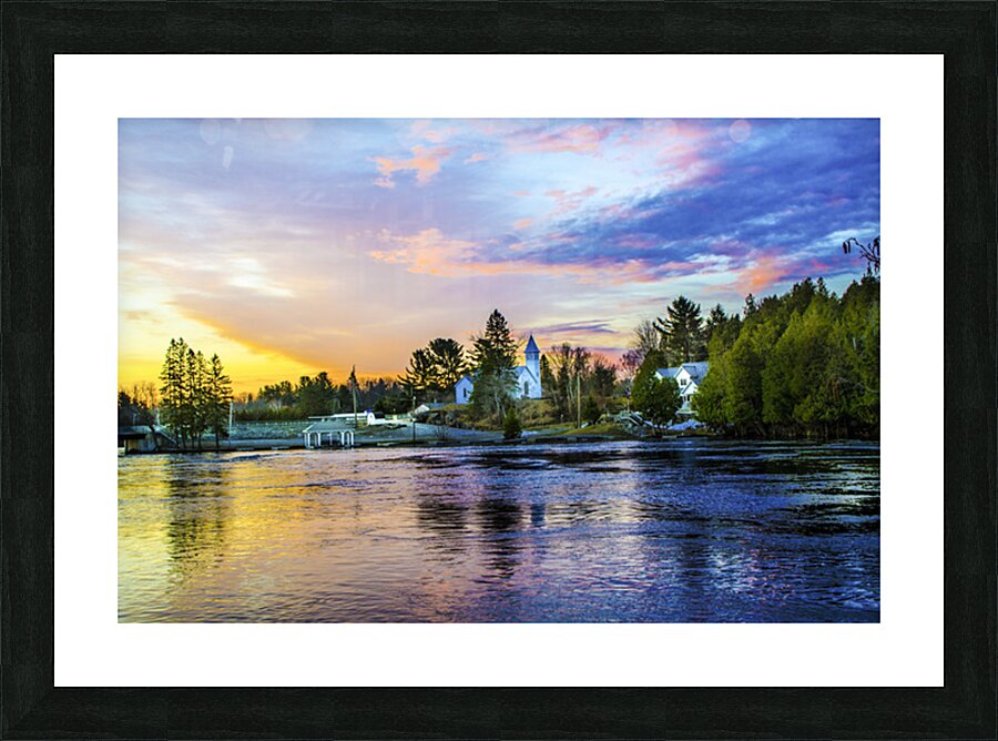 river 2020 Picture Frame print