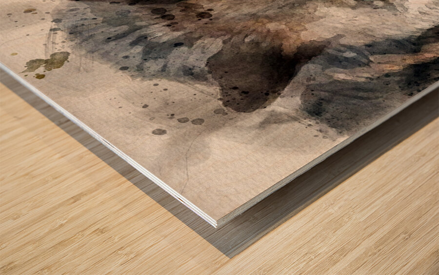 JBS 9093WC Wood print