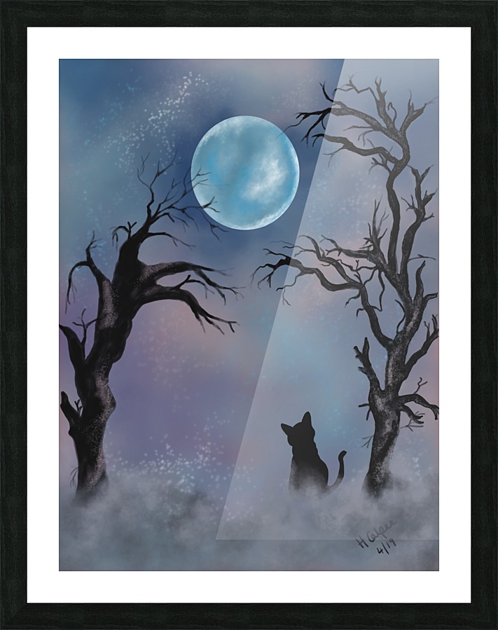 Moonlight Magic Picture Frame print