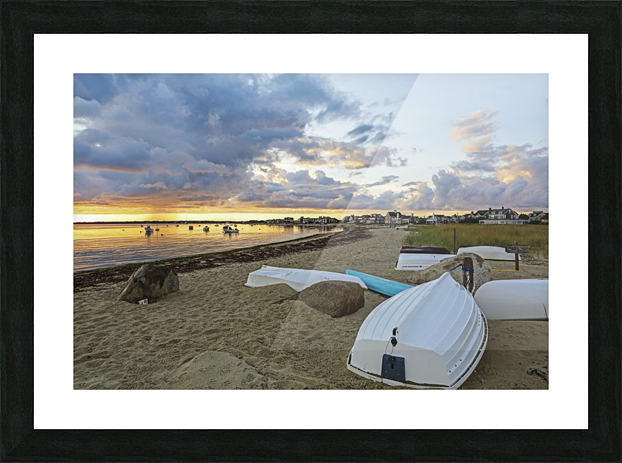 Nantucket Seaside Picture Frame print