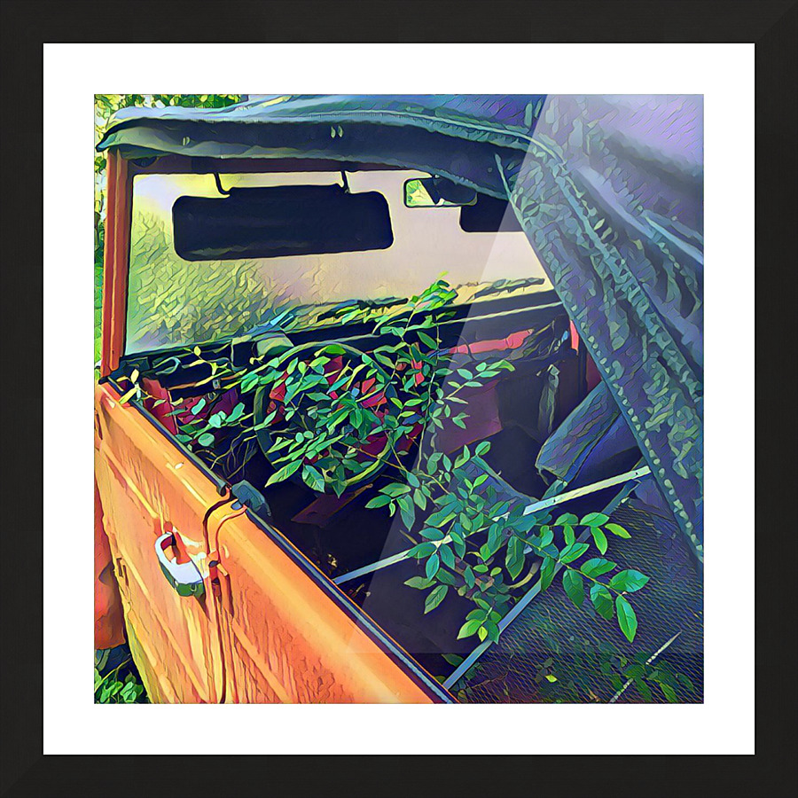 Woodsy Picture Frame print