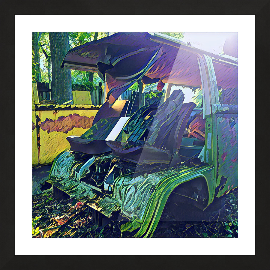 The Hippy Transformer Picture Frame print