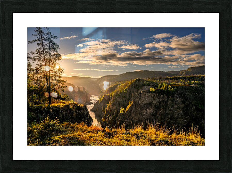 Grand Canyon of the Stikine Canyon Picture Frame print