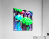 Raining in Paris  Acrylic Print