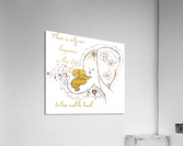 Elephants Love Acrylic Print