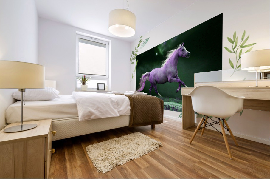 Calm and Free Mural print