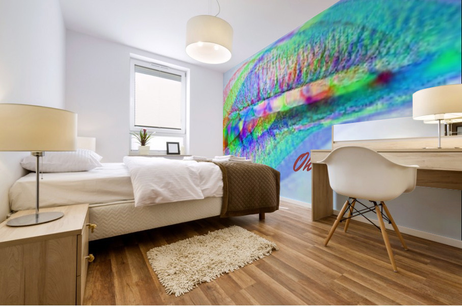 OH LA LA Mural print