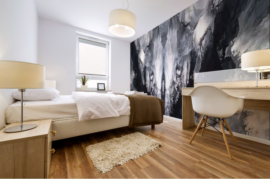 Falling Deep Mural print