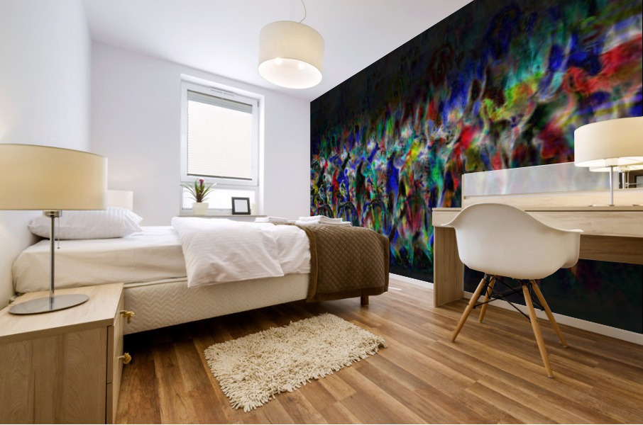 Scanning Mural print