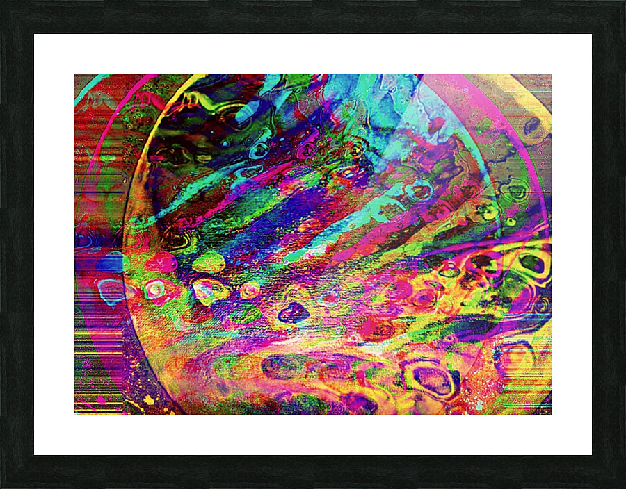 Around The World Picture Frame print