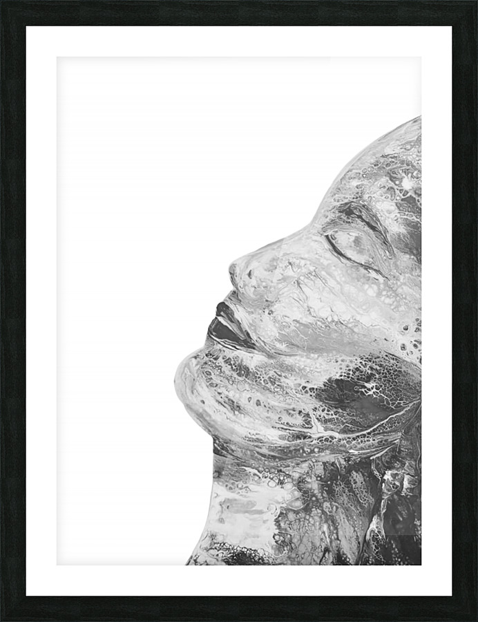 Thinking Picture Frame print