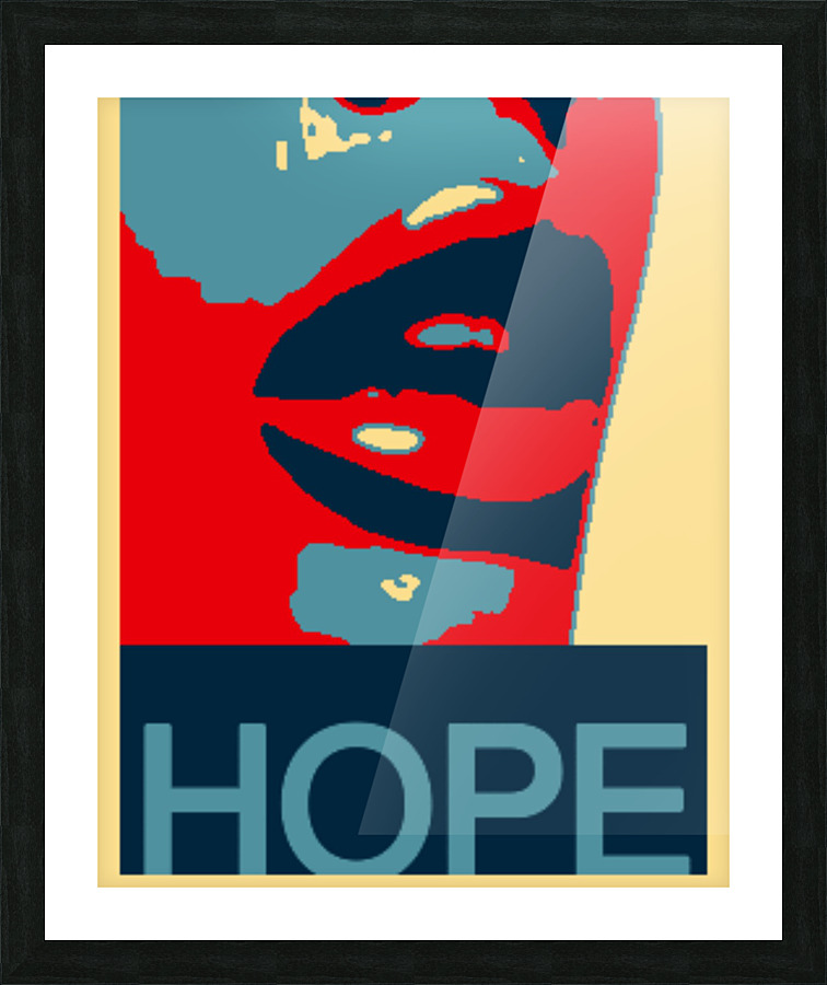 Hope Picture Frame print