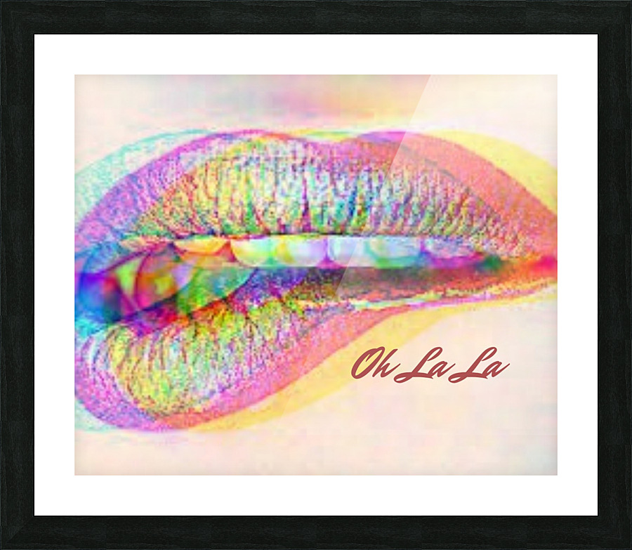 Oh La La Picture Frame print