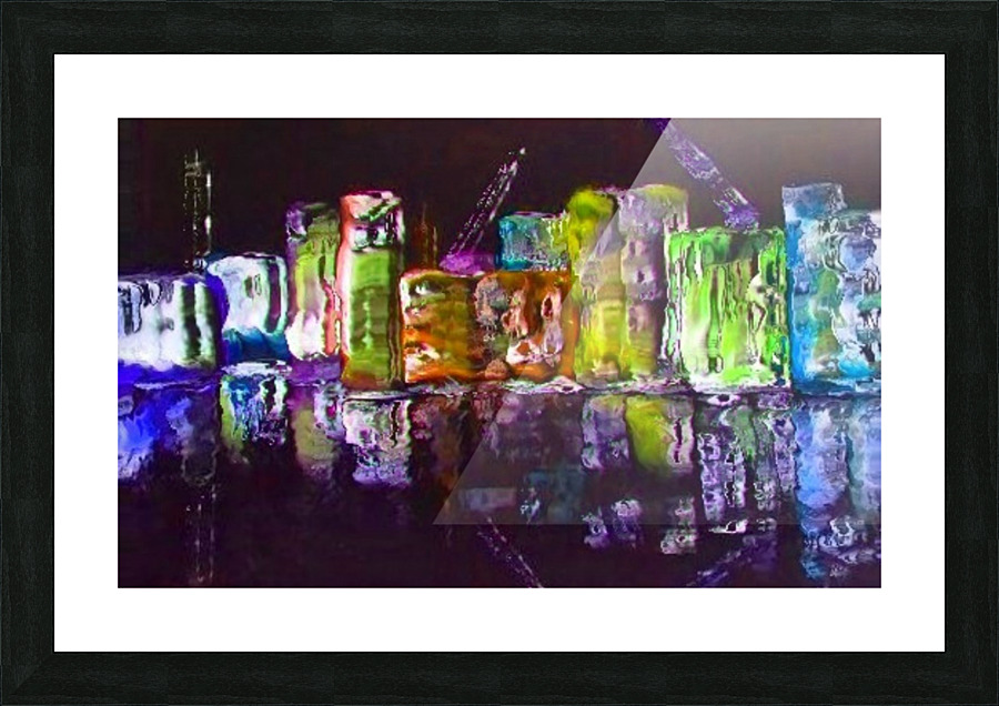 ICE COLD  Picture Frame print