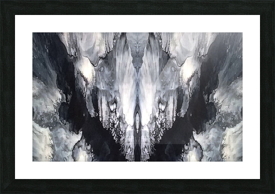 Falling Deep Picture Frame print